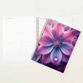 Blumenrosa und Lila Lilac Planer