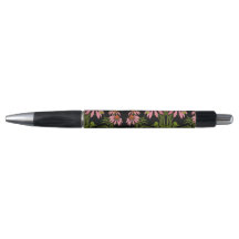 Blumenrosa und schwarz