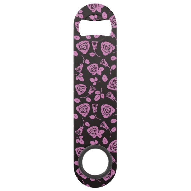 BlumenRosen-Hintergrund Speedflaschenöffner (Vorderseite)