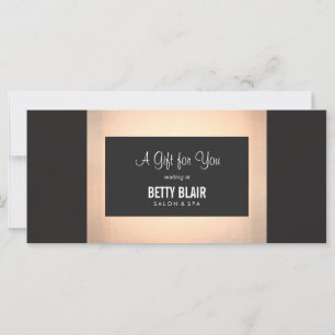 Blumensalon und Geschenkgutschein für Wellness-Cen