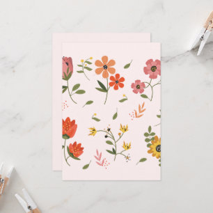 Blumensammlung Einladung
