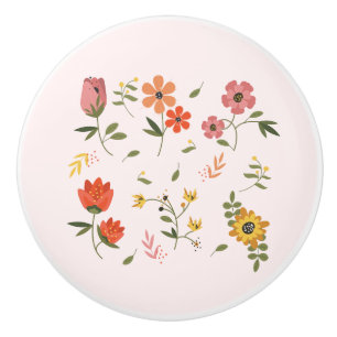 Blumensammlung Keramikknauf