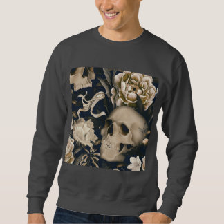Blumenschädel Sweatshirt