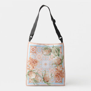 Blumenschal-Design Tragetaschen Mit Langen Trägern