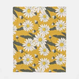 Blumenschaldesign, vintage Hintergrund. Fleecedecke