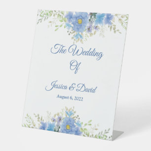 Blumenschild Sockelschild