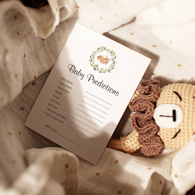 Blumenschläfer Deer Baby Shower Game (Von Creator hochgeladen)