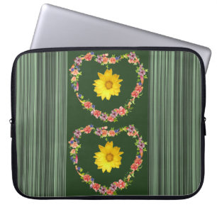 Blumenschlauch für Ipad Laptopschutzhülle