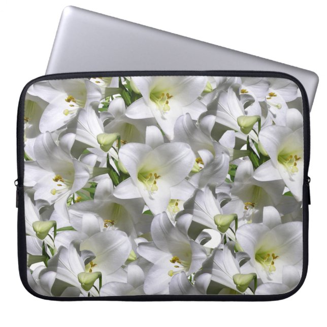 Blumenschlauch für Ipad Laptopschutzhülle (Vorderseite)