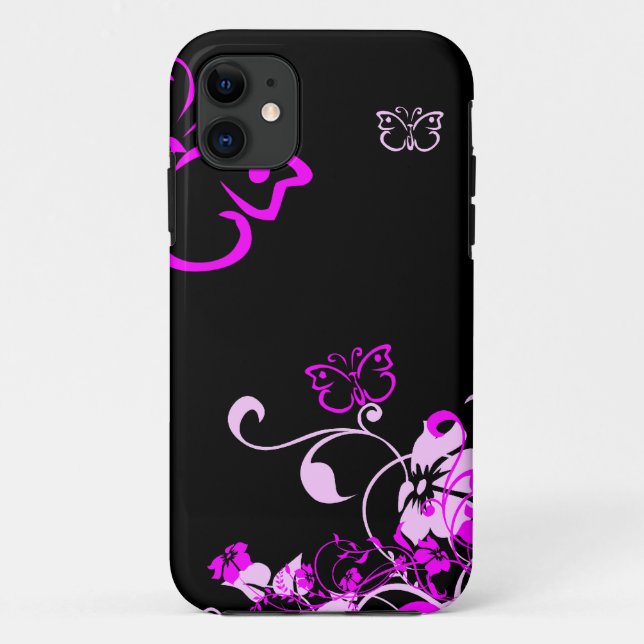 Blumenschmetterling iPhone 5 Fall Case-Mate iPhone Hülle (Rückseite)