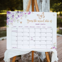 Blumenschmetterling Rate den Fälligkeitskalender