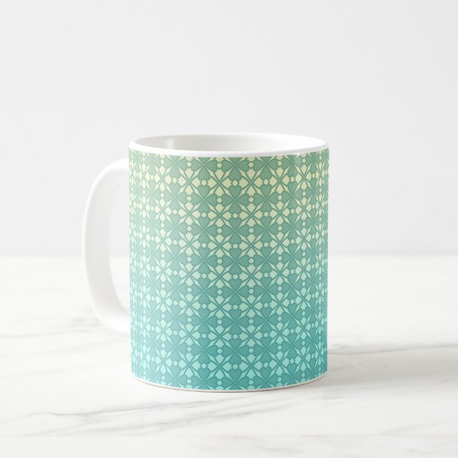 Blumenschmuck, Gefälle Kaffeetasse (Vorderseite Links)