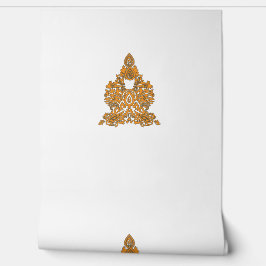 Blumenschmuck | Gothic Red Black Art Pattern Tapete