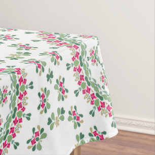 Blumenschmuck Tischdecke
