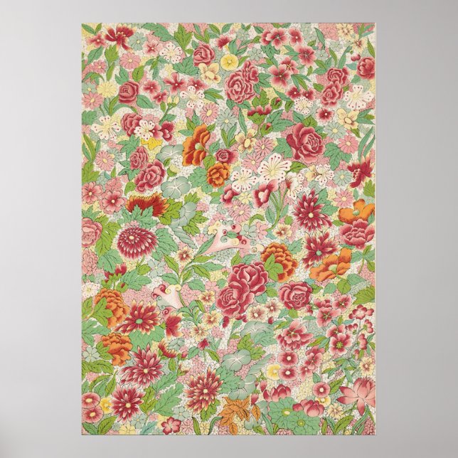 Blumenschmuck von Owen Jones Poster (Vorne)
