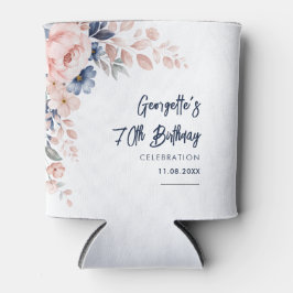 Blumenschrift 70. Geburtstagsparty Botanisches Skr Dosenkühler