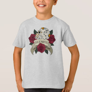 BlumenShirt skull Dia de Los Muertos Sleeve T-Shirt
