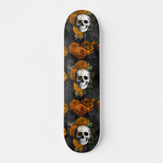 Blumenskateboard Skateboard (Vorne)