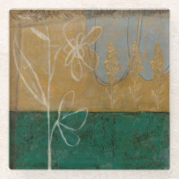 Blumenskizze mit Wildblume und Pflanze