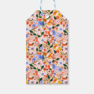 Blumensommerliche Wildblumen Blühen Garten Geschenkanhänger