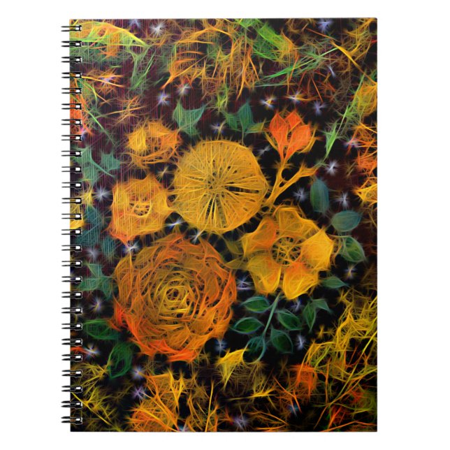 BlumenSparks SpiralNotebook Notizblock (Vorderseite)