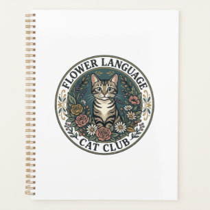 Blumensprache Katze Katze Grafik T-Shirt Kunst - B Planer