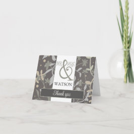 Blumensprigs Inspirivity Modern Elegant Hübsch Dankeskarte