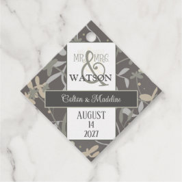 Blumensprigs Moderne Elegante Fun Inspirivity Geschenkanhänger