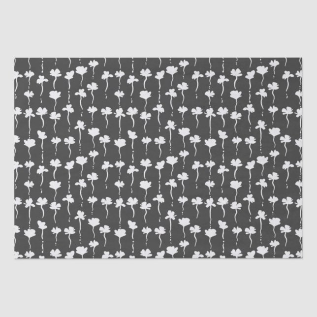 Blumenspuren Seidenpapier (Vorderseite)