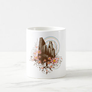Blumenstadt Kaffeetasse