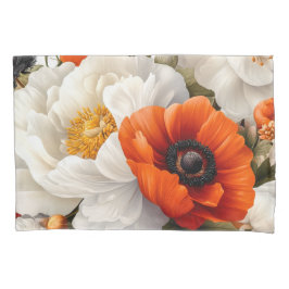 Blumenstandard Kissenbezug