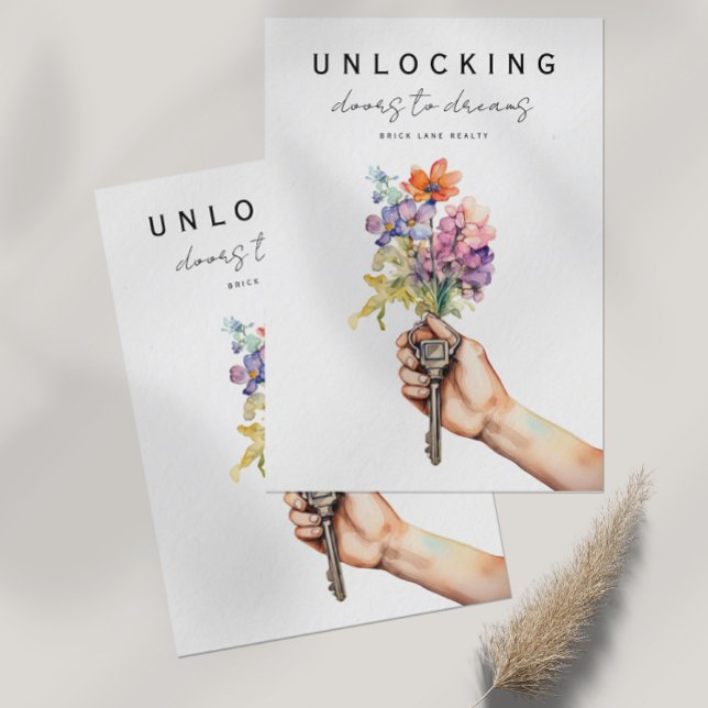 Blumenstege Echtes Anwesen Marketing Postkarte (Von Creator hochgeladen)