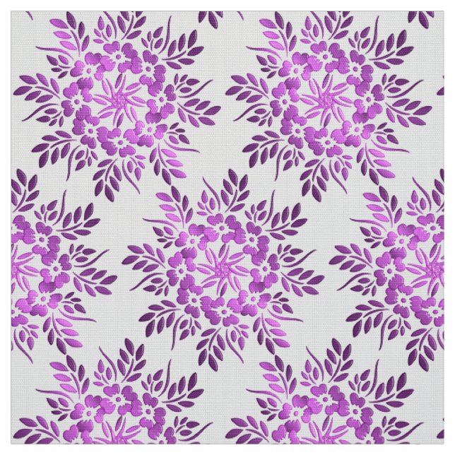 Blumensteigungsveilchen Mandala Stoff (Muster)