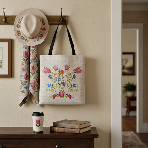 Blumenstickerei