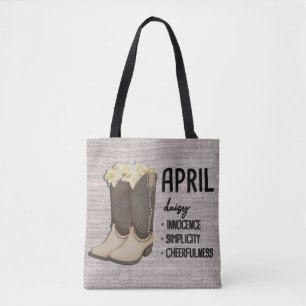 Blumenstiefel Geburtsmonat Blume/April Daisy