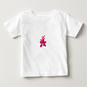 Blumenstil, ArtyClick Crimson, Light Gold Baby T-shirt