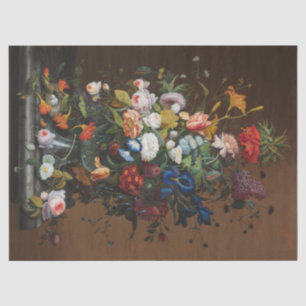 Blumenstilleben mit Vogelnest Severin Roesen Seidenpapier