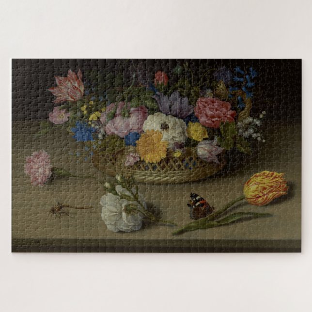 Blumenstilleben Puzzle (Horizontal)
