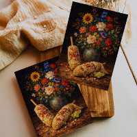 Blumenstillleben Elote Kunstpostkarte