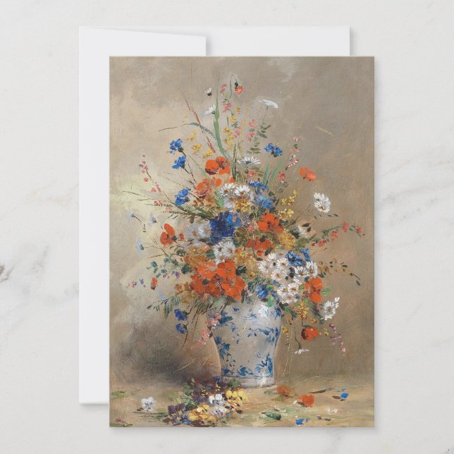 Blumenstillleben | Eugene Petit (Vorderseite)