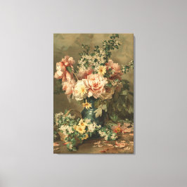 Blumenstillleben Fine Art Gespannter Leinwanddruck