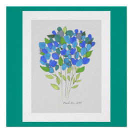 Blumenstrauß #02 20" x 20" Perfect Poster