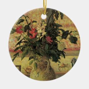 Blumenstrauß am Fenster von Maxine Maufra Keramik Ornament