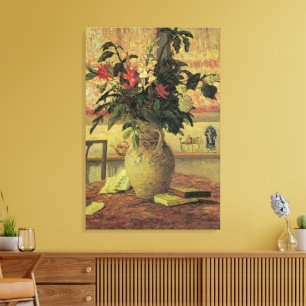 Blumenstrauß am Fenster von Maxine Maufra Leinwanddruck