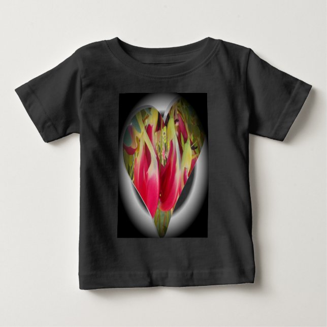Blumenstrauß Baby T-shirt (Vorderseite)