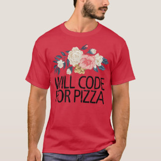 Blumenstrauß Blume Niedliche Liebe Funny wird Pizz T-Shirt