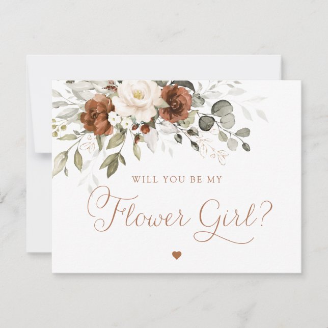 Blumenstrauß, Blütenblume Einladung (Vorderseite)