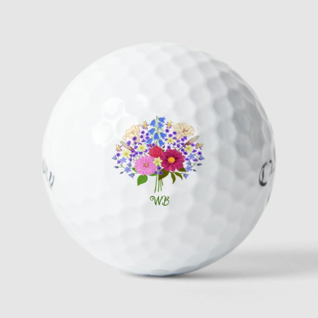 Blumenstrauss Callaway Golf Balls Golfball (Vorderseite)