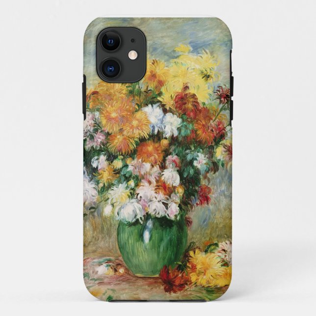 Blumenstrauß der Chrysanthemen, c.1884 Case-Mate iPhone Hülle (Rückseite)