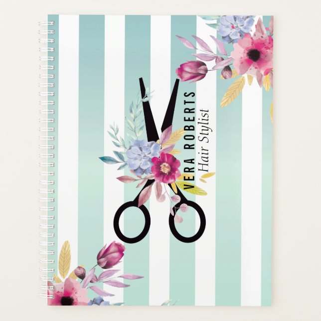 Blumenstrauß der Haare Goldschere & Schönheitssalo Planer (Vorderseite)